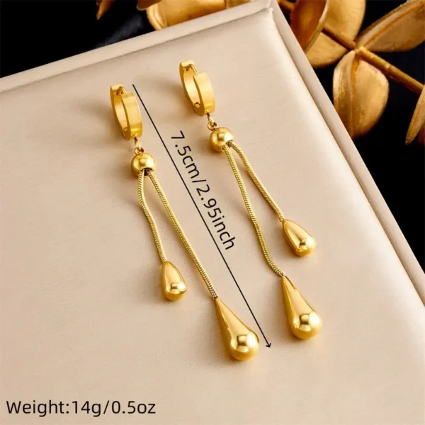 1 Set Elegant Stainless Steel Jewelry - Image 2