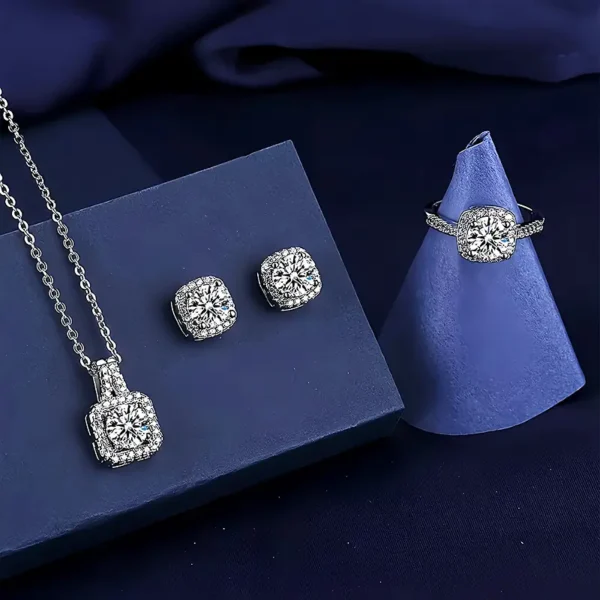 4pcs Rhinestone Jewelry - Image 2