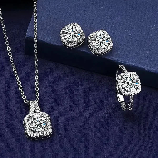 4pcs Rhinestone Jewelry - Image 3